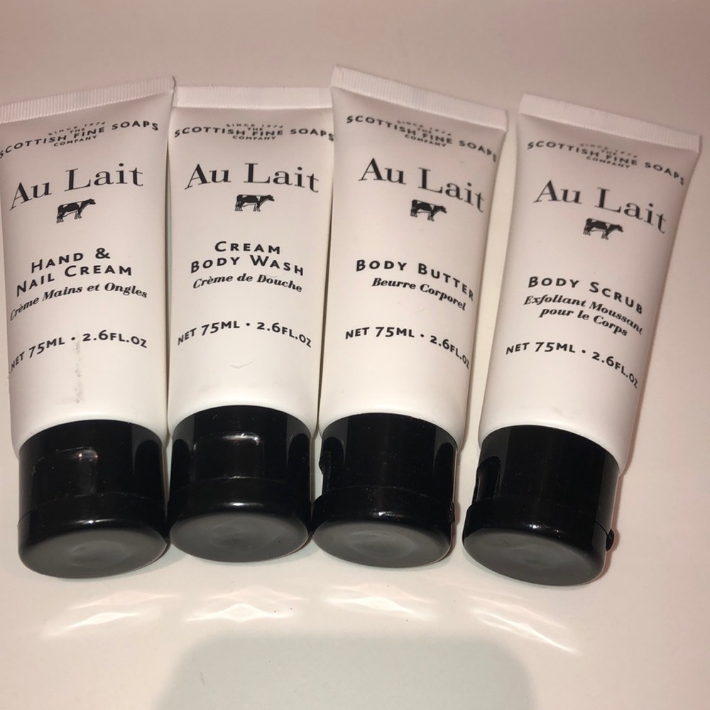 Au Lait toiletries